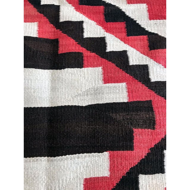 Antique Navajo Chief Blanket For Sale - Image 11 of 12