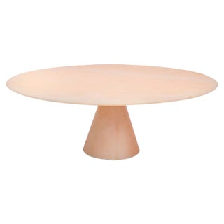 Selene Stand in Rosa Portogallo Marble by Elisa Ossino for Paola C. For Sale