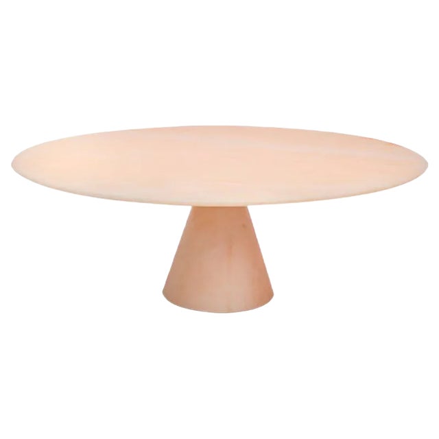 Selene Stand in Rosa Portogallo Marble by Elisa Ossino for Paola C. For Sale
