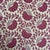 Sister Parish Custom Magenta and Orchid Pink Vreeland Verbena Linen Fabric - 5 1/2 Yards