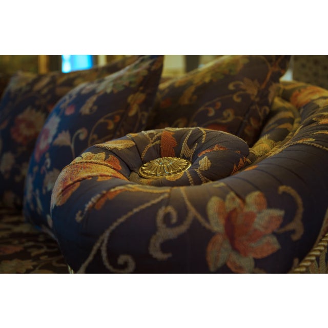 Textile Luxury Italian Sofa from Turri, Carugo, Italy For Sale - Image 7 of 12