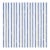 Sample - Schumacher Springs Stripe Wallcovering in Navy For Sale