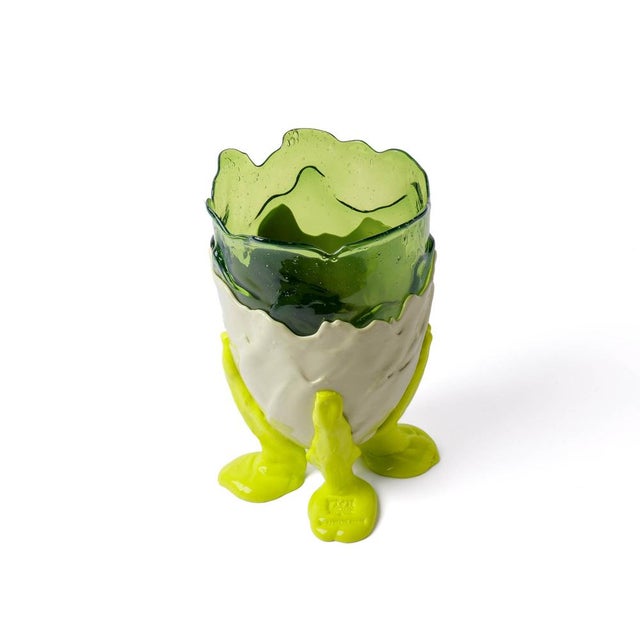 Not Yet Made - Made To Order Clear Vase in Clear Bottle Green by Gaetano Pesce for Fish Design For Sale - Image 5 of 18
