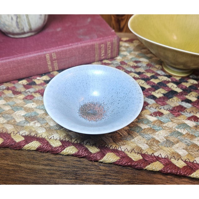 Gunnel Nyman Gunnar Nyland Blue Bowl For Sale - Image 4 of 13