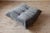 1990s Set of Elephant Grey Velvet Togo Lounge Chair and Pouf by Michel Ducaroy for Ligne Roset For Sale - Image 5 of 11
