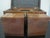 Antique Georgian Burl Maple Wood Mother of Pearl 3 Compartment Tea Caddy Box For Sale - Image 4 of 11