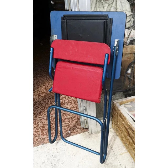 Folding Childrens Desk and Study Chair, Italy, 1970s For Sale - Image 8 of 18