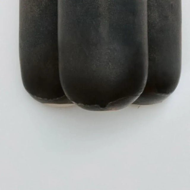 Contemporary Plus Brillance Blackened Gold Wall Light by Lisa Allegra For Sale - Image 3 of 6