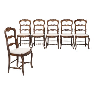 Vintage Cafe Chairs, 1930, Set of 6 For Sale
