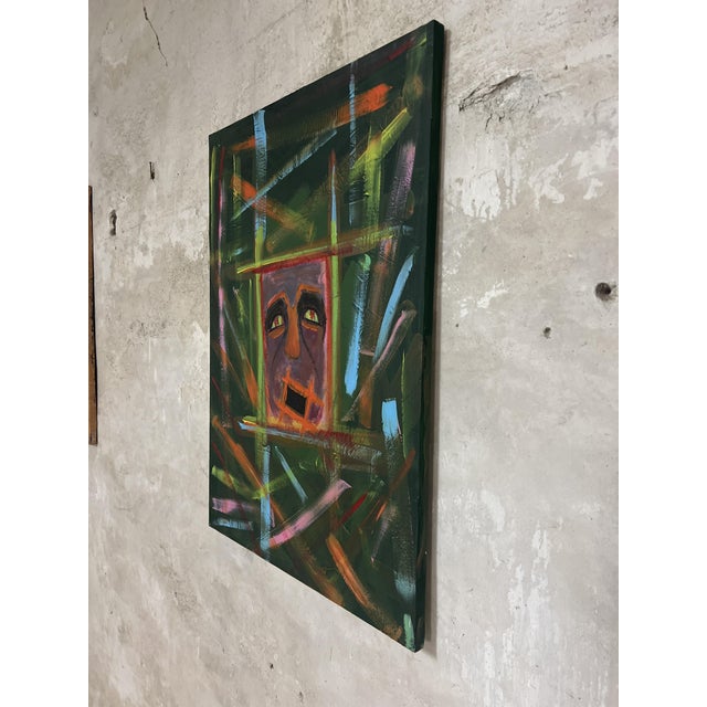 ArpVerdeacqua, Catching Color, 2022, Acrylic on Canvas For Sale - Image 4 of 7