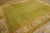 Decorative Green Color & Ivory Border Allover Pattern Antique Turkish Oushak Rug For Sale - Image 9 of 12