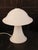 Italian Murano Glass Lamp in White Glass, 1970s For Sale - Image 6 of 6