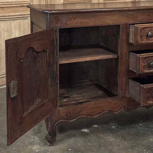 18th Century Country French Buffet ~ Credenza For Sale - Image 13 of 18