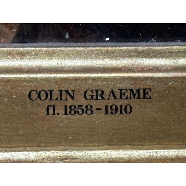 Colin Graeme Roe, c.1880 — Setters Gordon & Irish Red & White Dogs Oil on Winsor & Newton Board, Victorian Sporting Portrait For Sale - Image 13 of 18