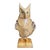 Vintage Hand Carved Parasite Wood Owl For Sale