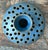 Capture the organic charm of 1970s artisanal craft with this original studio pottery pierced vase. Hand-thrown with a...
