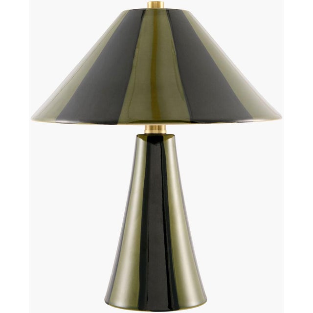Illuminate your space with the Galleria accent table lamp, a perfect blend of traditional elegance and modern...