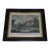 Late 20th Century Vintage Color Lithograph in Custom Frame For Sale