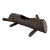 Mid-Century Cast Iron Faux Bois Log Planter For Sale