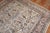 Early 20th Century Antique Worn Ivory Persian Mahal Rug - 7' x 10'2" For Sale - Image 5 of 11