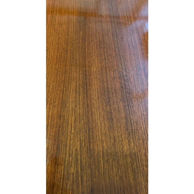 Wood Executive Partner Table by Florece Knoll, 1960s For Sale - Image 7 of 11