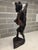 Mid-Century Balinese Macassar Ebony Cockfighter Sculpture - 12.5” For Sale In Phoenix - Image 6 of 12