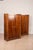 Tall Italian Sideboards in Walnut Veneer, 1980, Set of 2 For Sale - Image 4 of 16