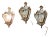 Louis XV French Wall Lights, 1950, Set of 3 For Sale - Image 10 of 10