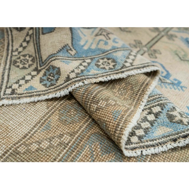 Turkish Vintage Rug 6'11" x 9'3" #21324 For Sale In Houston - Image 6 of 8