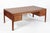 Soborg Mobler Large Mid Century Danish Modern Mahogany Wood Executive Desk, 2 Matching Avail For Sale - Image 4 of 17