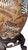 Vintage Oriental Accent Jungle Ginger Jar Table Lamps, Tiger Zebra Leopard — A Pair For Sale - Image 9 of 12