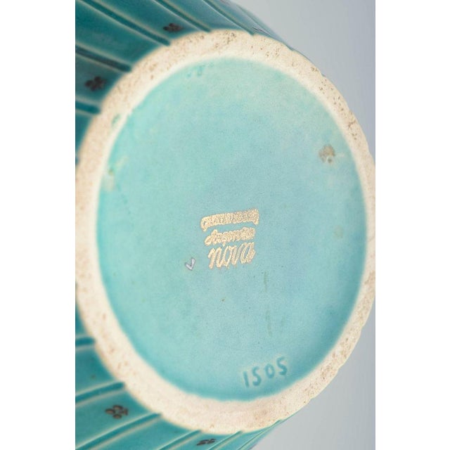 1930s Art Deco Stoneware Bowl Argenta Series by Wilhelm Kåge for Gustavsberg, 1930s For Sale - Image 5 of 6