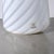 White Mid-Century Murano Glass Table Lamps - Hand Blown - Vetri Murano - a Pair For Sale - Image 8 of 9