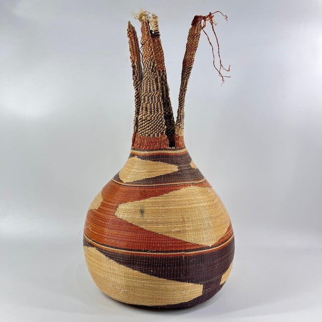 Early 20th Century Tutsi Basket Rwanda For Sale In Denver - Image 6 of 8