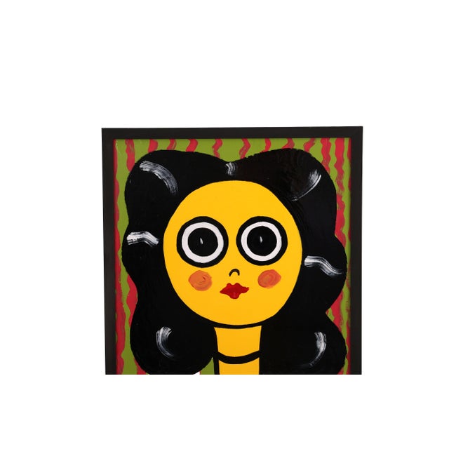 Thomas Pulgini Original Pop Art Portrait For Sale - Image 6 of 7