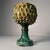 Brown Ceramic Plant Stand by Rocco Condurso, Seminara, Italy, 1980s For Sale - Image 8 of 12