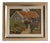 Impasto Village, Painting on Canvas, Framed For Sale