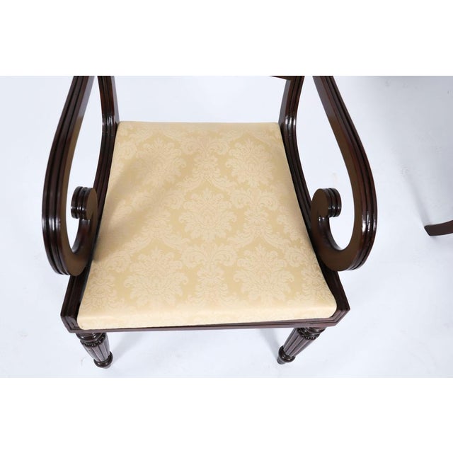Antique Irish Regency Bar Back Dining Chairs, 1825, Set of 12 For Sale - Image 14 of 18