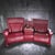 Trapez Reclining 3-Seater Sofa in Bordeaux Red Leather from Himolla For Sale - Image 10 of 10