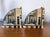 Fornasetti Style Italian Trompe L’Oeil Architectural Bookends With Glass, Tuscan For Sale - Image 9 of 11