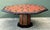 Late 20th Century Vintage Inlay Pen Shell and Brass Octagon Dining Table For Sale - Image 5 of 12
