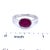 Natural Ruby Ring 6.5 14k White Gold 2.38 TCW Certified For Sale - Image 15 of 16