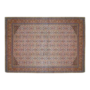 Antique Persian Tabriz Oriental Carpet in Room Size with Herati Design
