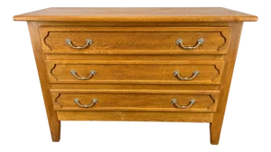 Vintage French Style Oak Chest of Drawers