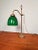 Metal Art Deco Brass and Green Opaline Desk Lamp, 1930s For Sale - Image 7 of 16