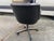 Vintage Charles Pollock for Knoll Brown Leather Desk Chair For Sale In Sacramento - Image 6 of 18