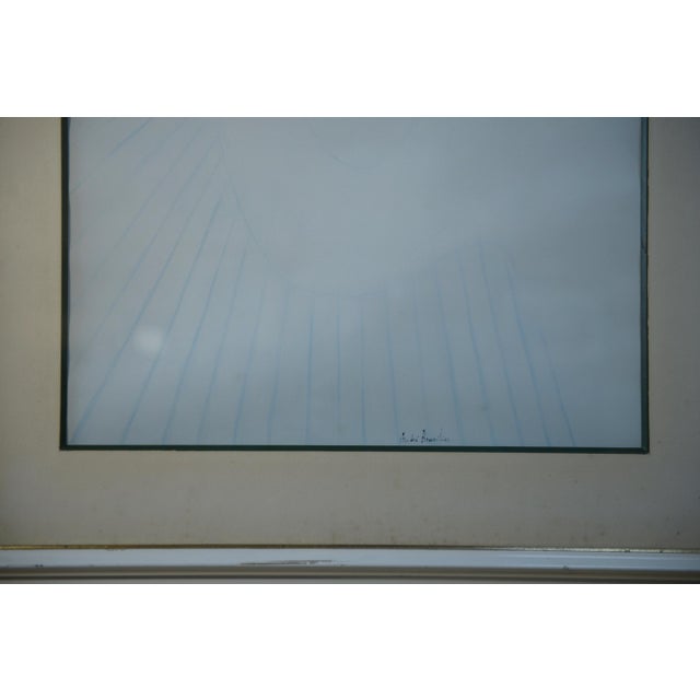 1980s André Brasilier, Rêve d'Été, 1980s, Lithograph, Framed For Sale - Image 5 of 9
