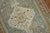 Clear Light Blue Ivory Antique Persian Malayer Rug - 3'7" x 5'9" For Sale - Image 4 of 6