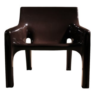 Vicario Lounge Chair by Vico Magistretti for Artemide, Italy, 1970s For Sale