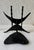 Metal David Palombo, Modernist Brutalist Hand Forged Iron Bookends Sculpture Israeli David Palombo For Sale - Image 7 of 12